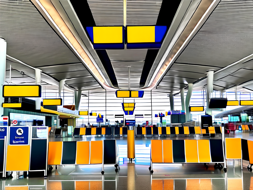 泰国机场航拍全景图